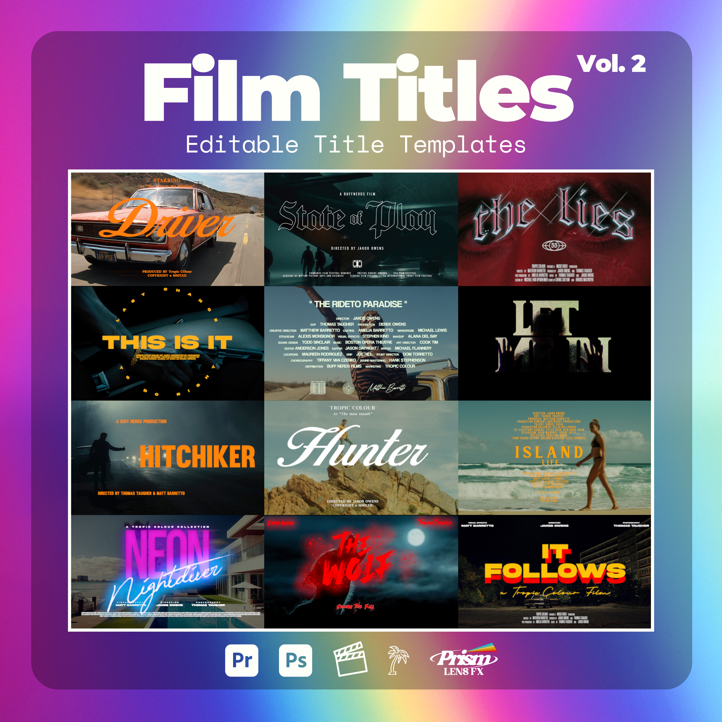 Fil Names Film Titles Vol. 2 – Prism Lens Fx