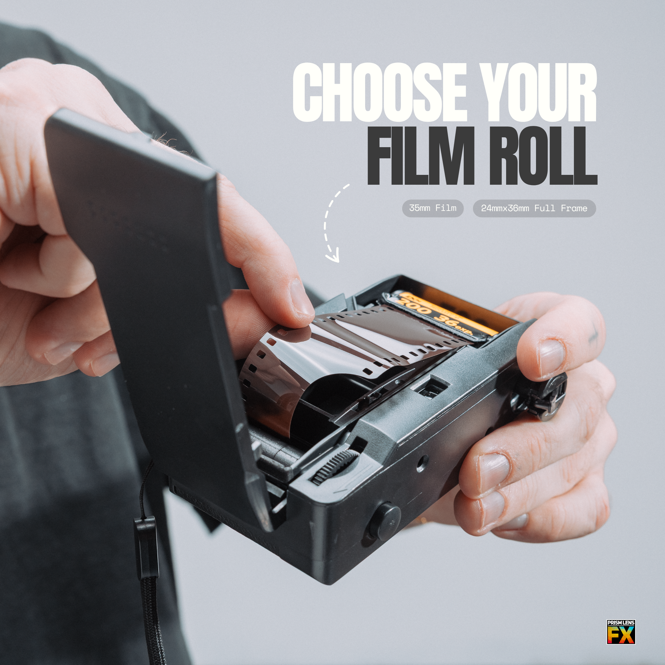 Reload Film Camera Reloadable 35mm Film Camera – Prism Lens Fx