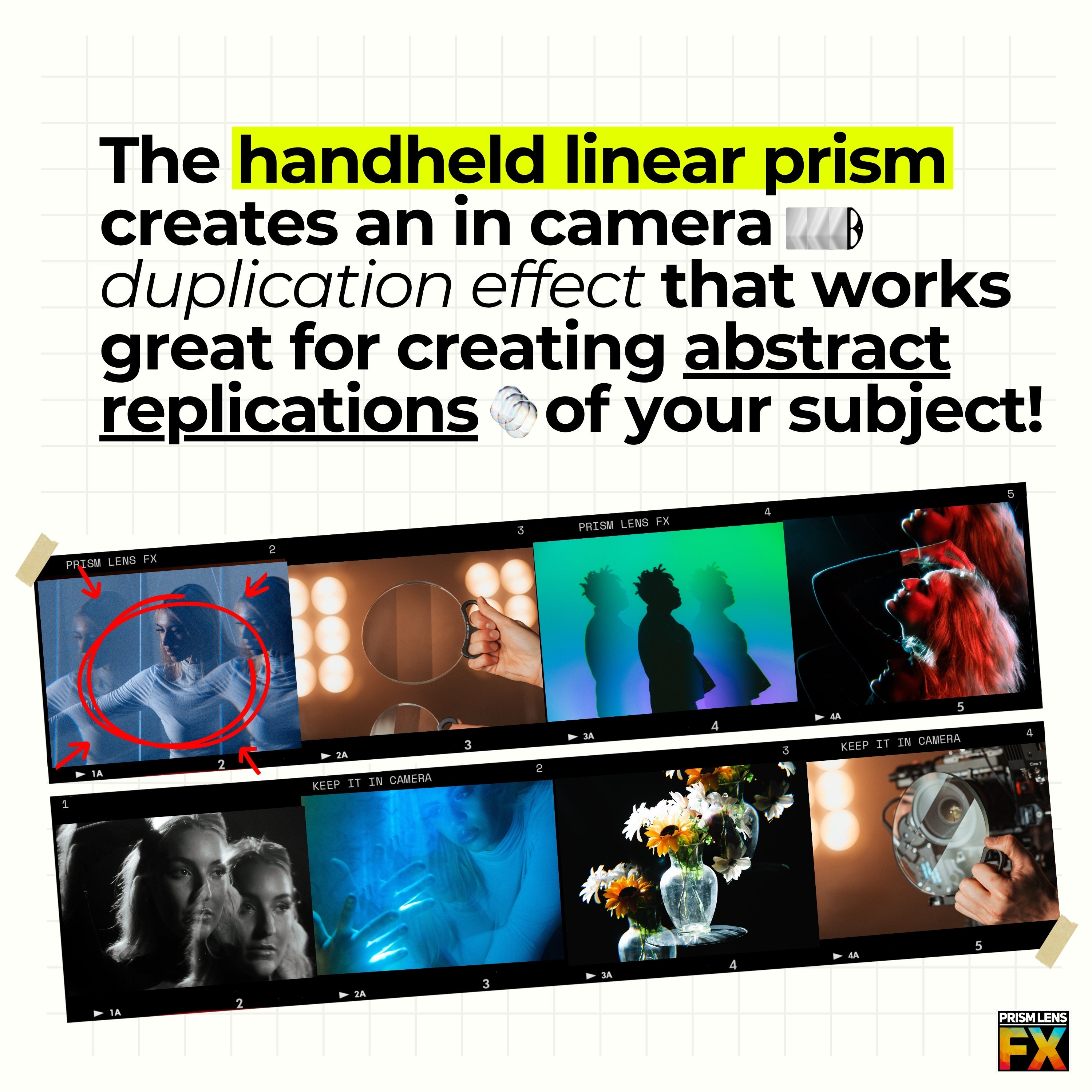 Linear Fx Handheld Linear Prism – Prism Lens Fx
