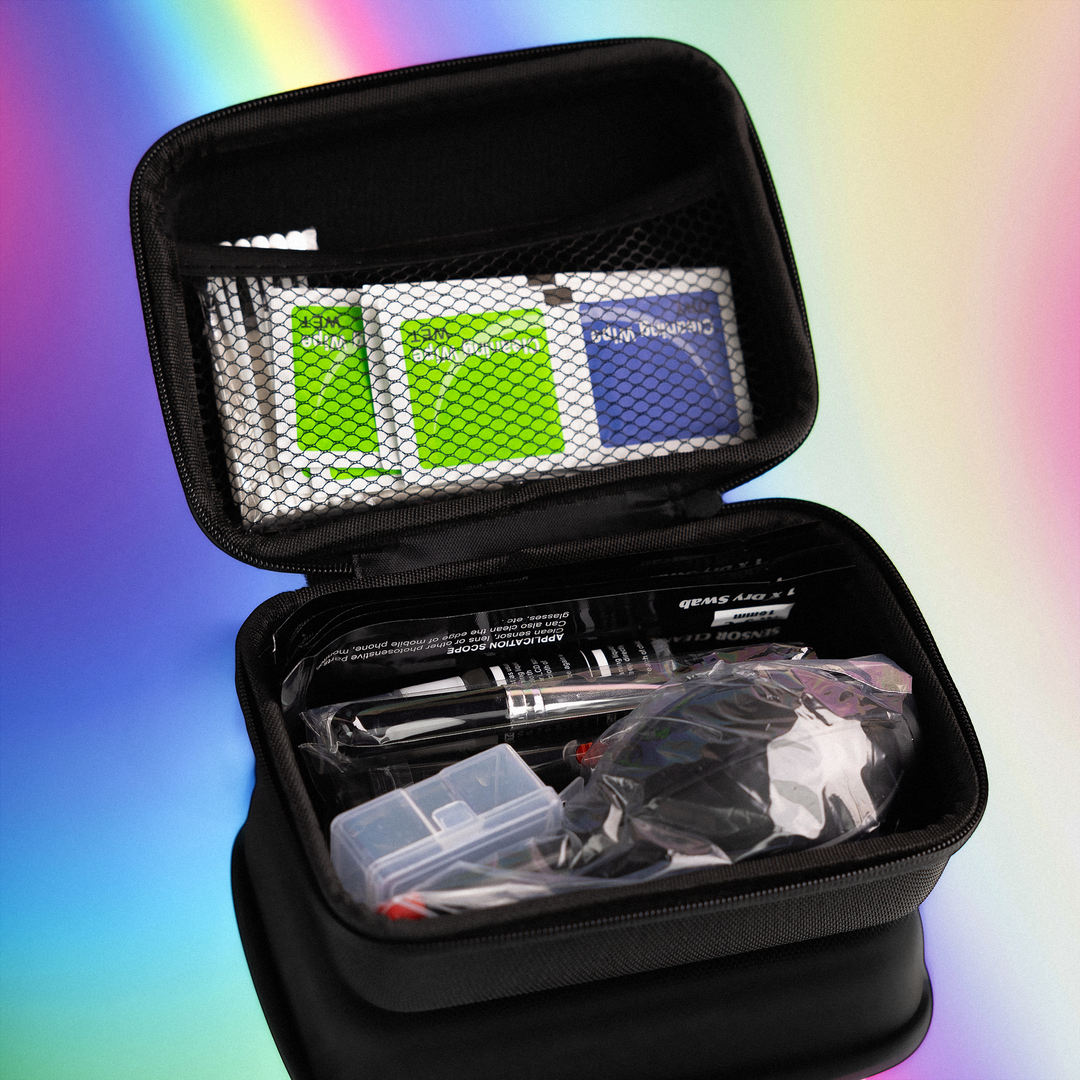FIRST AID KIT for CAMERA, FILTER & LENS – Prism Lens Fx