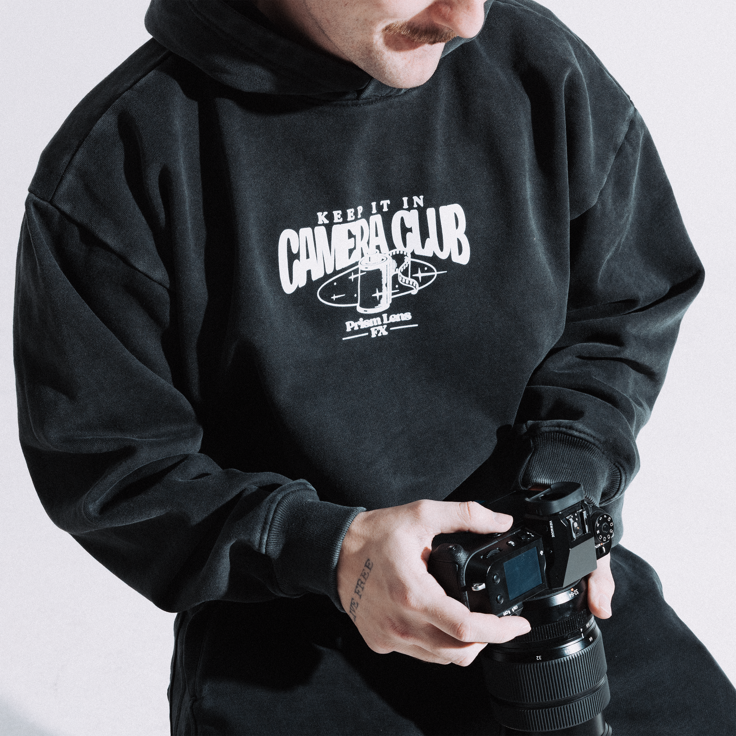 Keep It In Camera Club Film Hoodie